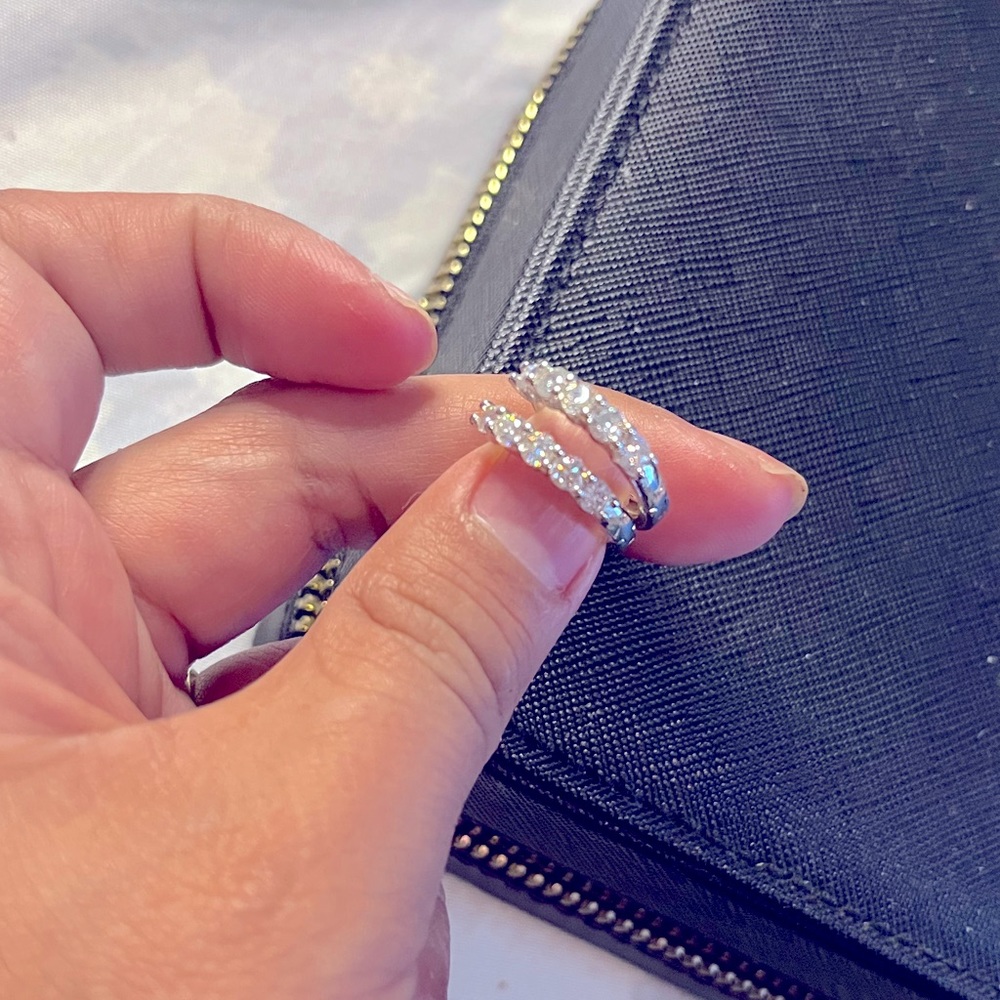 Mossainite Diamond earring
